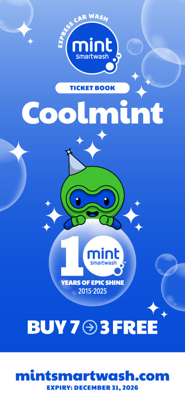 COOLMINT Buy 7, Get 3 Free Ticket Book